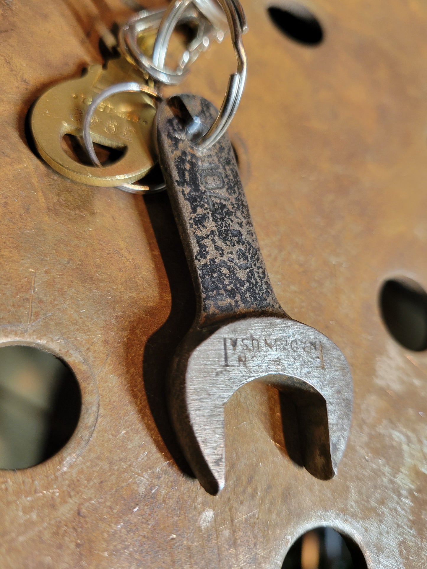 Keychain: Wrench Customized