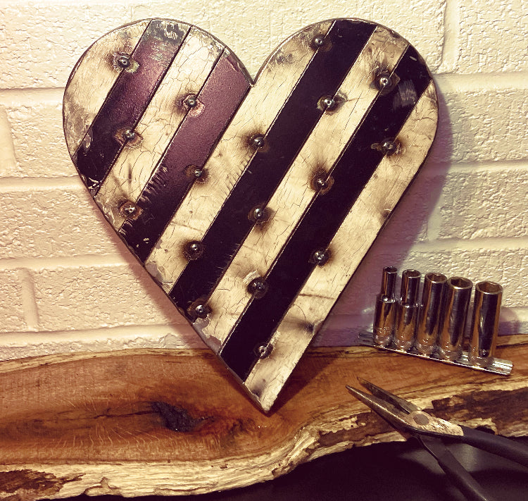 Striped Heart